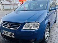 Gebraucht VW Touran Highline 140 PS (102 kW) 2005 Blau Van / Kleinbus
