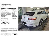 Gebraucht VW Arteon R-line 190 PS (139 kW) 2022 Oryxweiß perlmutteffekt (metallic) Kombi