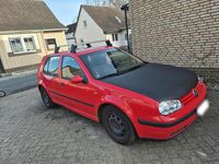 Gebraucht VW Golf IV 1998 Rot Kleinwagen