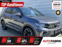 Neu VW T-Cross R-line 116 PS (85 kW) 2025 Deep black perleffekt SUV