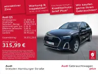 Gebraucht Audi Q5 S-Line 204 PS (150 kW) 2022 Mythosschwarz metallic SUV