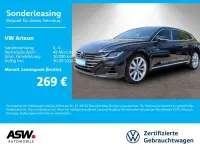 Gebraucht VW Arteon R-line 218 PS (160 kW) 2023 Deep black perleffekt (metallic) Kombi