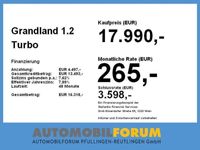 gebraucht Opel Grandland X 1.2 Turbo 2020 FLA LED AkustikGlas FLA LED Akusti