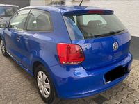 Second-hand VW Polo Trendline 60 CP (44 kW) 2011 Albastru Hatchback