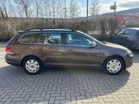 Gebraucht VW Golf VI 105 PS (77 kW) 2010 Braun Kleinwagen