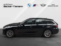 Gebraucht BMW 320e Sport Line 204 PS (150 kW) 2022 Schwarz Kombi