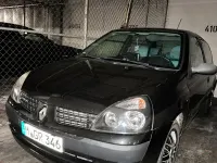 Gebraucht Renault Clio II 75 PS (55 kW) 2002 Schwarz Kleinwagen