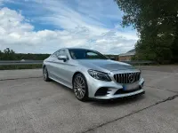 Gebraucht Mercedes C300 AMG line 258 PS (189 kW) 2020 Silber Coupé