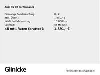 Neu Audi RS Q8 Performance 640 PS (470 kW) 2025 Weiß (carraraweiß) SUV