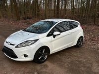 Gebraucht Ford Fiesta Trend 82 PS (60 kW) 2009 Weiß Kleinwagen