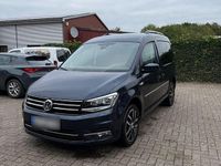 Gebraucht VW Caddy Highline 150 PS (110 kW) 2019 Blau Van / Kleinbus