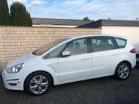Gebraucht Ford S-MAX Titanium 163 PS (119 kW) 2012 Weiß Van / Kleinbus