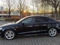 Gebraucht Audi A3 S-Line 150 PS (110 kW) 2018 Schwarz Limousine