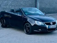 Gebraucht VW Eos 140 PS (102 kW) 2007 Schwarz Cabrio