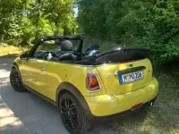 Gebraucht Mini One Cabriolet 90 PS (66 kW) 2009 Gelb Cabrio