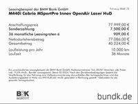 gebraucht BMW M440 i Cabrio MSportPro Innov OpenAir Laser HuD PDC