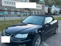 Usata Saab 9-3 150 CV (110 kW) 2007 Nero Cabrio