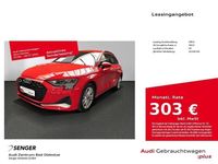 Gebraucht Audi A3 Sportback Advanced Plus 116 PS (85 kW) 2024 Rot Kleinwagen