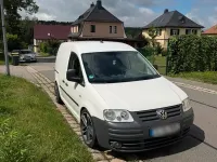 Gebraucht VW Caddy 70 PS (51 kW) 2009 Weiß Van / Kleinbus