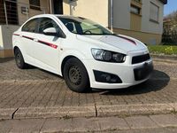 Gebraucht Chevrolet Aveo 101 PS (74 kW) 2012 Weiß Limousine