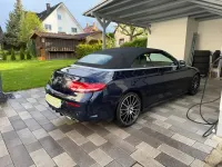 Gebraucht Mercedes C180 156 PS (114 kW) 2018 Blau Cabrio