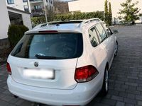 Gebraucht VW Golf V Highline 105 PS (77 kW) 2009 Weiß Kombi