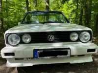 Gebraucht VW Golf Cabriolet 98 PS (72 kW) 1990 Weiß Cabrio