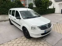 Gebraucht Dacia Logan MCV 75 PS (55 kW) 2010 Weiß Kombi