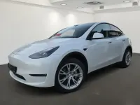 Gebraucht Tesla Model Y 378 kW (514 PS) 2022 Sonderlackierung perlweiß (metallic) SUV