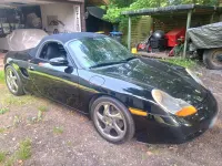 Gebraucht Porsche 986 Boxster 204 PS (150 kW) 1999 Schwarz Cabrio
