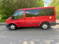 Gebraucht Ford Transit 101 PS (74 kW) 2012 Racerot Kombi
