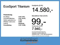Usado Ford Ecosport Titanium 125 CV (91 kW) 2021 Negro SUV