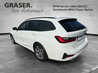 Gebraucht BMW 320e Sport Line 204 PS (150 kW) 2022 Weiß Kombi