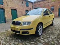 Gebraucht Skoda Fabia Sport 75 PS (55 kW) 2006 Gelb Limousine