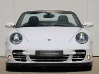 Gebraucht Porsche 997 Turbo 480 PS (353 kW) 2008 Weiß Cabrio