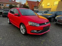 Gebraucht VW Polo Highline 110 PS (80 kW) 2015 Rot Kleinwagen