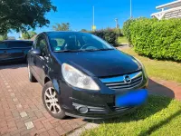 Gebraucht Opel Corsa 80 PS (58 kW) 2007 Schwarz Kleinwagen