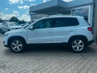 Gebraucht VW Tiguan Trendline 122 PS (89 kW) 2014 Weiß SUV