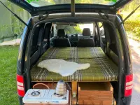 Gebraucht VW Caddy 150 PS (110 kW) 2011 Blau Van / Kleinbus