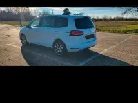 Gebraucht VW Sharan Comfortline 184 PS (135 kW) 2015 Weiß Van / Kleinbus