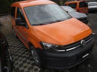 Gebraucht VW Caddy 102 PS (75 kW) 2019 Orange Van / Kleinbus