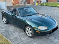 Gebraucht Mazda MX5 110 PS (80 kW) 1998 Grün Cabrio