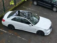 Gebraucht Mercedes E300 AMG line 231 PS (169 kW) 2010 Weiß Limousine