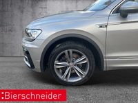 gebraucht VW Tiguan 2.0 TDI DSG 4Mo. Highline R-Line LED AHK ACC NAVI PDC 19 CONNECT