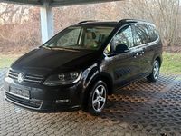 Gebraucht VW Sharan Comfortline 150 PS (110 kW) 2015 Schwarz Van / Kleinbus