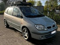 Gebraucht Renault Scénic 106 PS (77 kW) 2002 Silber Van / Kleinbus