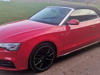 Gebraucht Audi A5 Cabriolet S-Line 190 PS (139 kW) 2016 Rot Cabrio