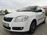 Gebraucht Skoda Roomster Plus Edition 69 PS (50 kW) 2009 Candyweiss Van / Kleinbus
