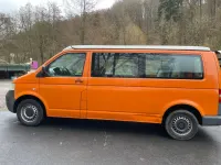 Usata VW Transporter 131 CV (96 kW) 2009 Arancione Furgone