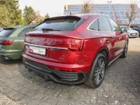 Gebraucht Audi Q5 Sportback Advanced Plus 299 PS (219 kW) 2022 Matadorrot metallic (metallic) SUV